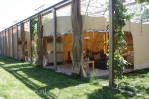 Bloemenkas glamping