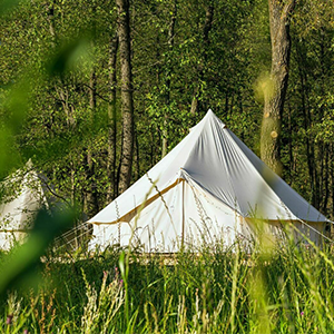 overnachten in een tipi